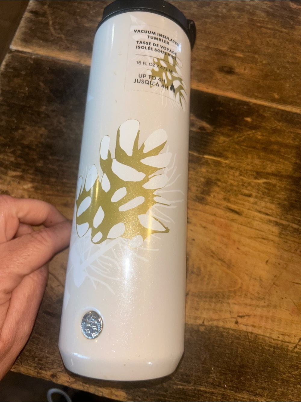 Starbucks Pine Cones Stainless Steel Tumbler 16 Oz 2020.